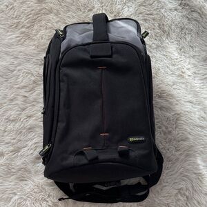 Black and Gray Camera Backpack